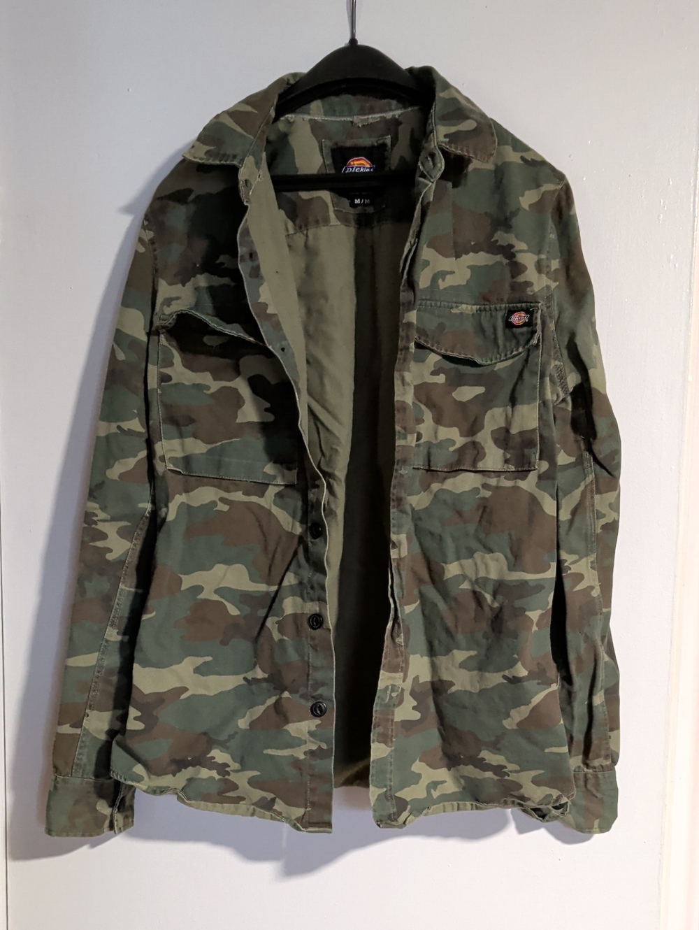 Dickies Camouflage Field Jacket in Green and Brown